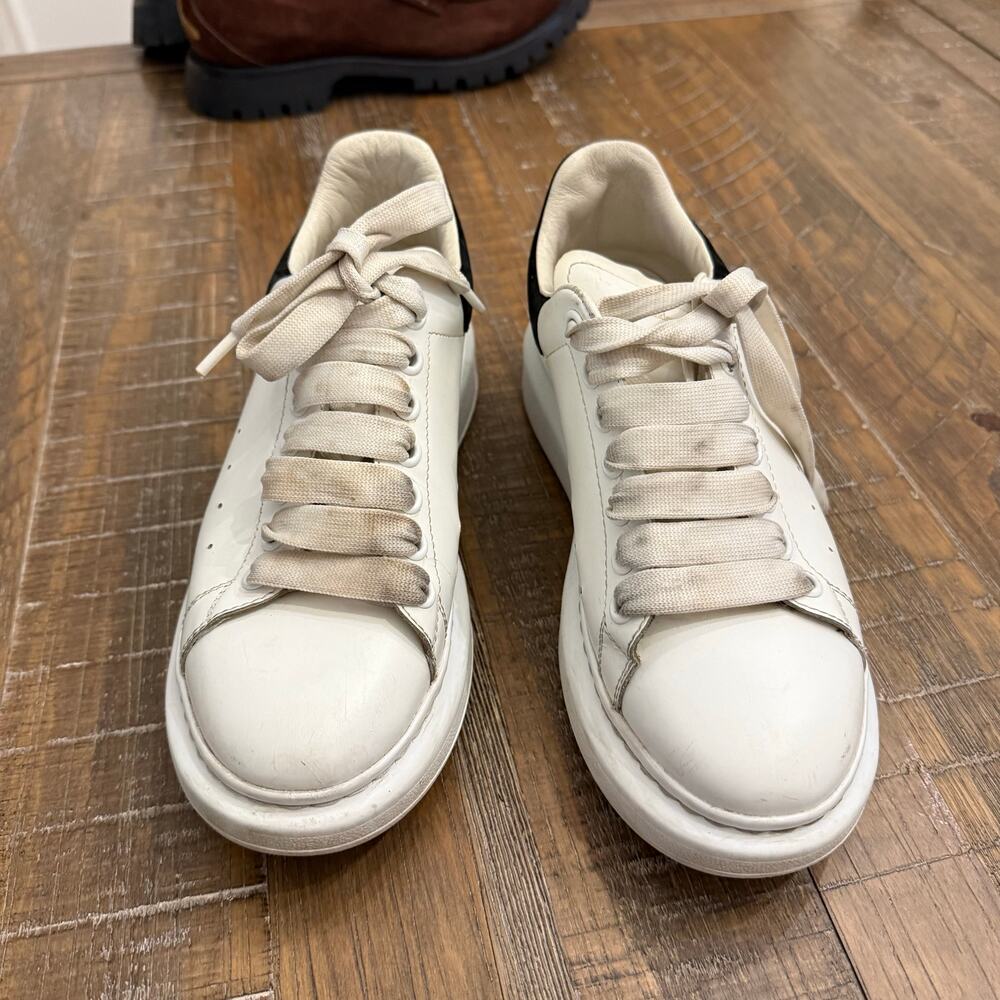 Alexander mcqueen women oversized leather sneaker - Picture 7 of 12
